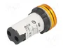SCHNEIDER ELECTRIC Lámpara de control Harmony XB7 naranja 24V