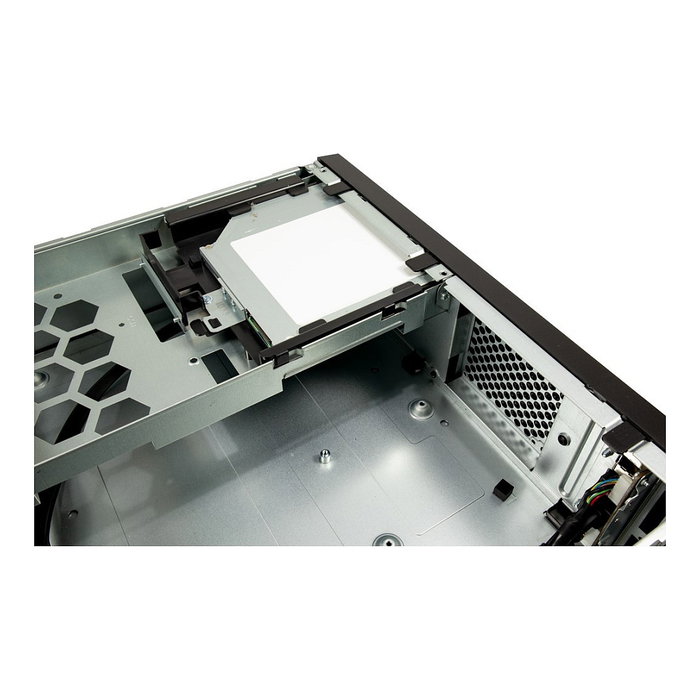 Inter-Tech S-331 Mini PC de escritorio con 8.3 litros de volumen, negro