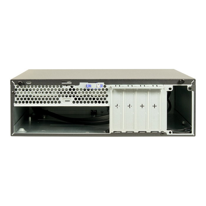 Inter-Tech S-331 Mini PC de escritorio con 8.3 litros de volumen, negro