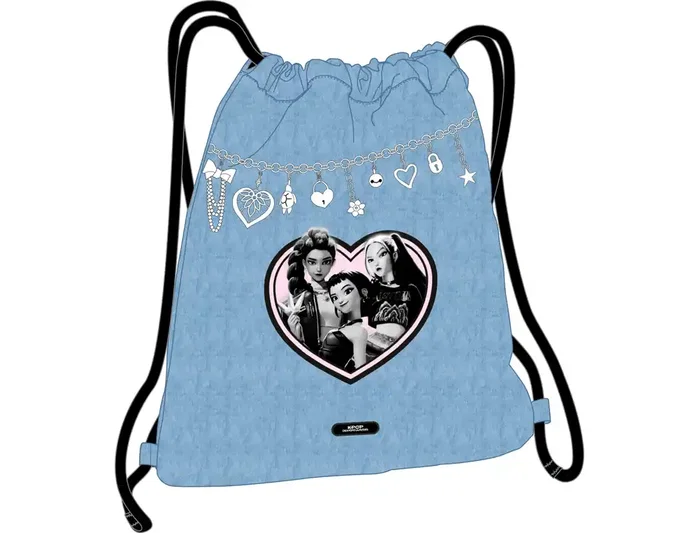 Safta Saco Plano K-Pop Demon Hunters - Huntr/X 35x40x1cm