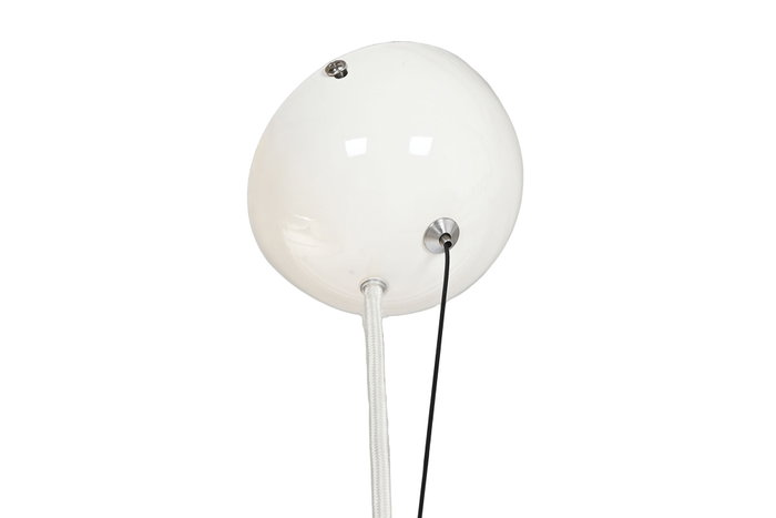 DKD Home Decor Lámpara de Techo Metal Blanco 48x48x22 cm