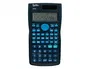 Liderpapel XF32 Calculadora Científica 12 Dígitos 240 Funciones Solar y Pila Tapa Azul 156x85x20mm
