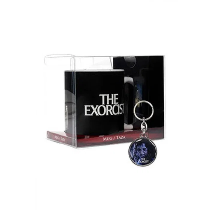 Sd Toys Europe S.L. Pack de Taza y Llavero El Exorcista Poster Print Black & White
