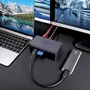 Lindy DST-Pro USB4 Docking Station Antracita