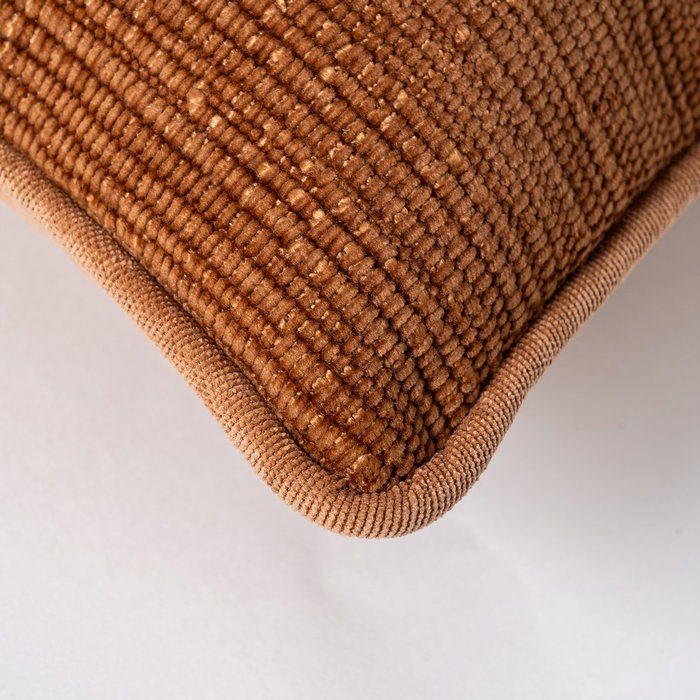 Cojín Ocre Poliester 50 X 30 cm (Set de 2)