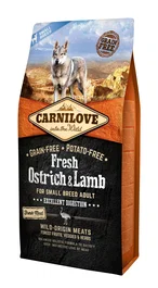Carnilove Pienso Perro Adulto Razas Pequeñas Fresh Avestruz Cordero 6 kg