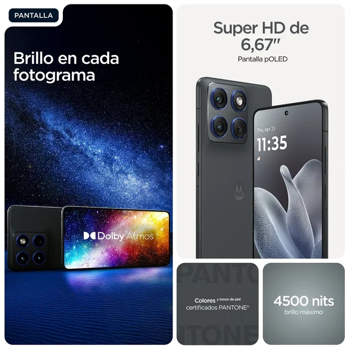 Motorola edge 70 12GB 512GB Gris