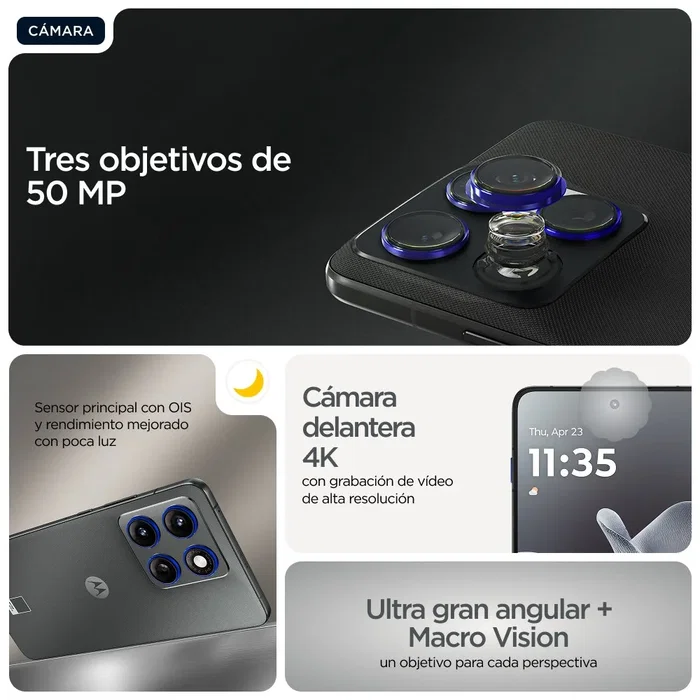 Motorola edge 70 12GB 512GB Gris