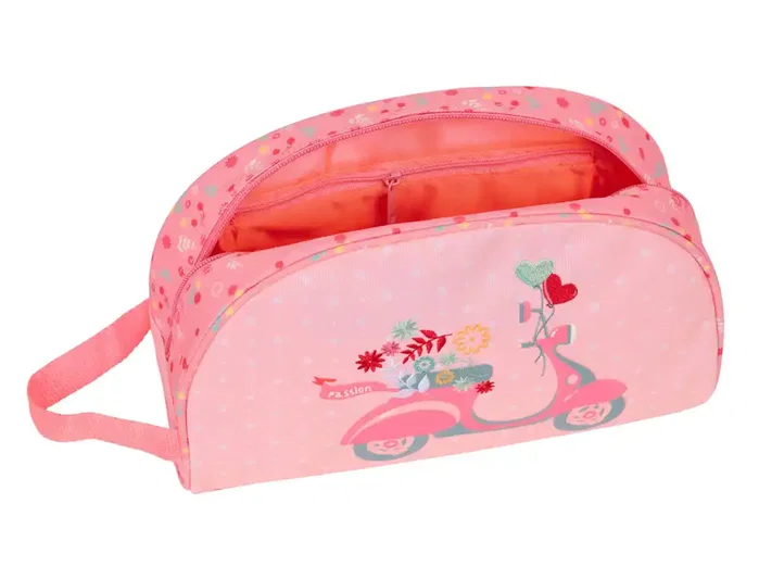 Safta Neceser Adaptable a Carro Reciclado Moos Passion 180x280x100 mm Safta Neceser Adaptable a Carro Reciclado Moos Passion 180x280x100 mm