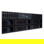 Unykach Hsw4208 Caja Rack Servidor 2U para 8 Discos Duros 3.5" Hot-Swap, Compatible ATX CEB EEB, Negro/Plata