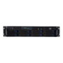 Unykach Hsw4208 Caja Rack Servidor 2U para 8 Discos Duros 3.5" Hot-Swap, Compatible ATX CEB EEB, Negro/Plata
