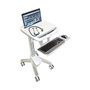 Ergotron StyleView EMR Laptop Cart Blanco