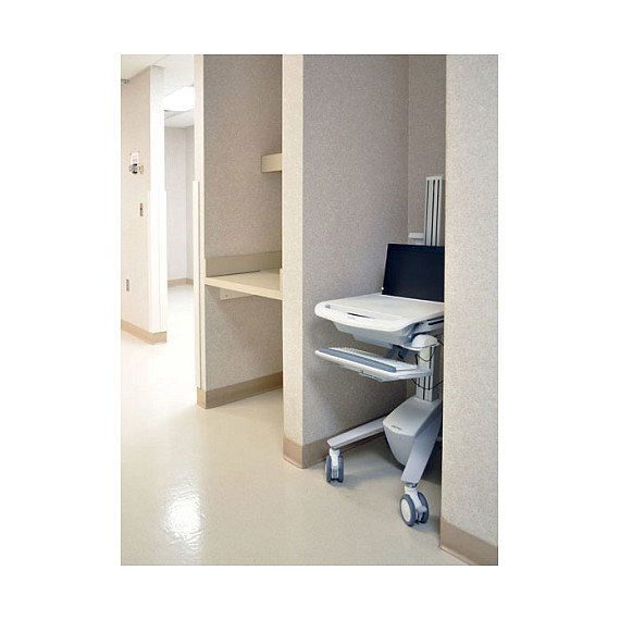 Ergotron StyleView EMR Laptop Cart Blanco Ergotron StyleView EMR Laptop Cart Blanco