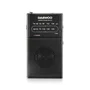 DAEWOO Radio Portátil DW1027 AM/FM con Altavoz - Negro