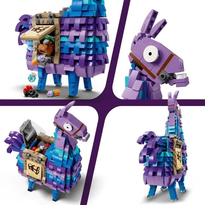 Lego Fortnite 77071 Llama de Suministros Minifigura Inspirada en el Videojuego para Adolescentes