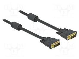 DeLOCK 83192 Cable DVI-D de 5 m Negro
