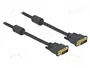 DeLOCK 83192 Cable DVI-D de 5 m Negro