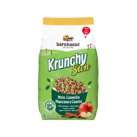 BARNHOUSE Muesli Krunchy Sun manzana canela 375gr BIO BARNHOUSE Muesli Krunchy Sun manzana canela 375gr BIO