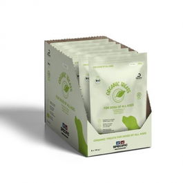 Dechra Golosinas Orgánicas Ct-Bio con Pollo, Cerdo y Ternera - 6x100gr (600gr Totales)