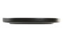 DKD Home Decor Plato de Porcelana Negro Relieve HORECA BLACK