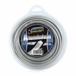 Garland Hilo para desbrozadora aluminio cuadrado ø2,7 mm 54 m
