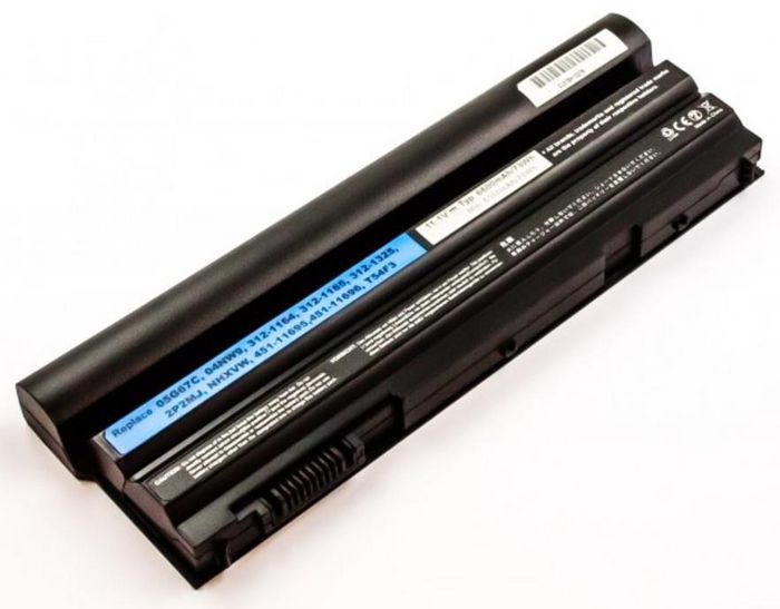 CoreParts Batería para Dell de 73.26Wh, 6600mAh, 11.1V, 9 Celdas CoreParts Batería para Dell de 73.26Wh, 6600mAh, 11.1V, 9 Celdas
