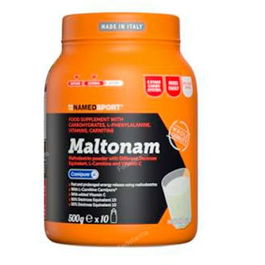 Named Sport Maltonam 500Gr. Mezcla de Hidratos de Carbono, Carnitina, Vitamina C y B