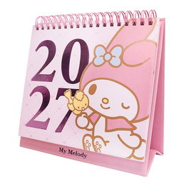 MOOVING Calendario de sobremesa triangular My Melody mensual 2027 165x160
