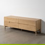 Mueble Tv Madera de Mango Salón 160 X 45 X 46 cm