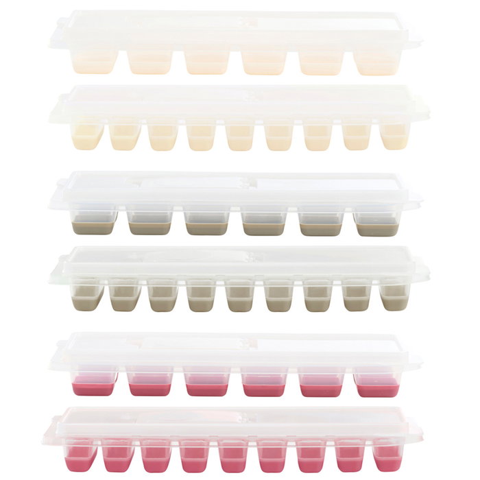 Day Set de 2 Bandejas de Hielo con Tapa en Colores Surtidos
