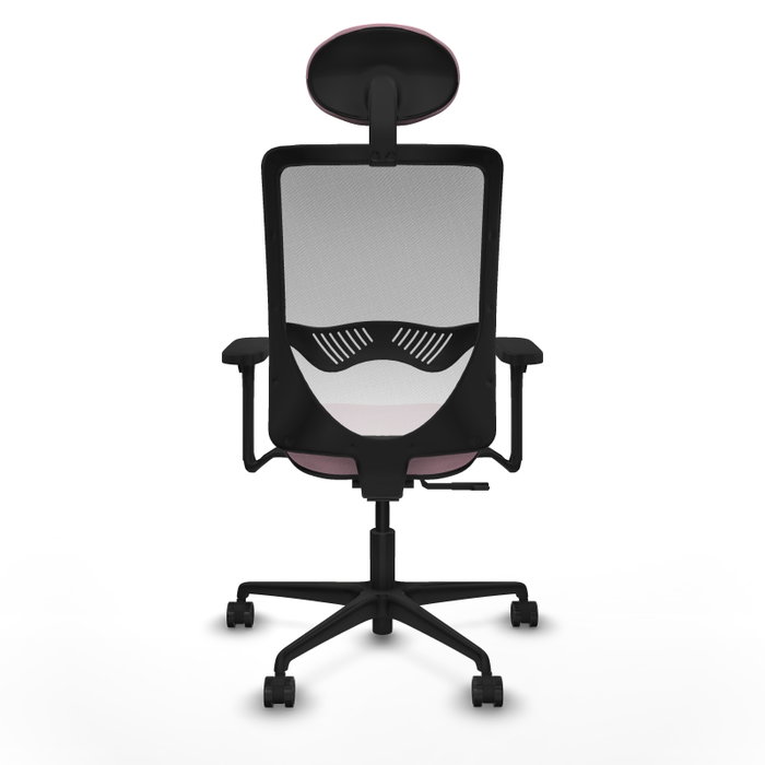 PIQUERAS Y CRESPO Silla de oficina Zulema con mecanismo Sincro, Rosa y Blanco PIQUERAS Y CRESPO Silla de oficina Zulema con mecanismo Sincro, Rosa y Blanco