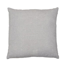 Ixia Cojín Gris Claro Algodón-Poliéster 45 x 45 cm