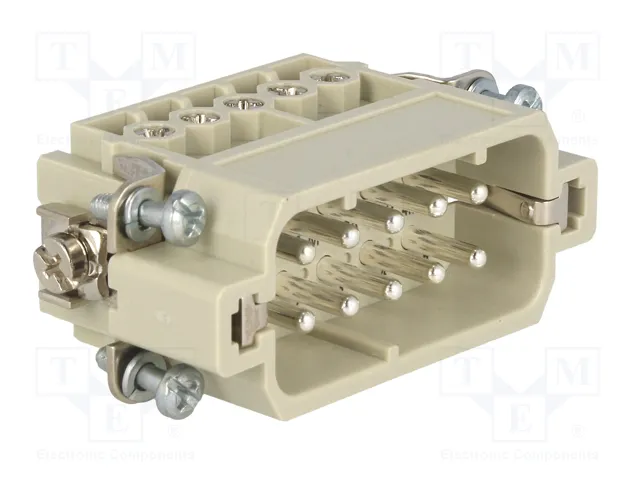 HARTING Han 10A-STI-S Plantilla de contacto macho Han® A