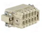 HARTING Han 10A-STI-S Plantilla de contacto macho Han® A