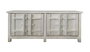 DKD Home Decor Aparador de Olmo Macizo Blanco 230x48x96