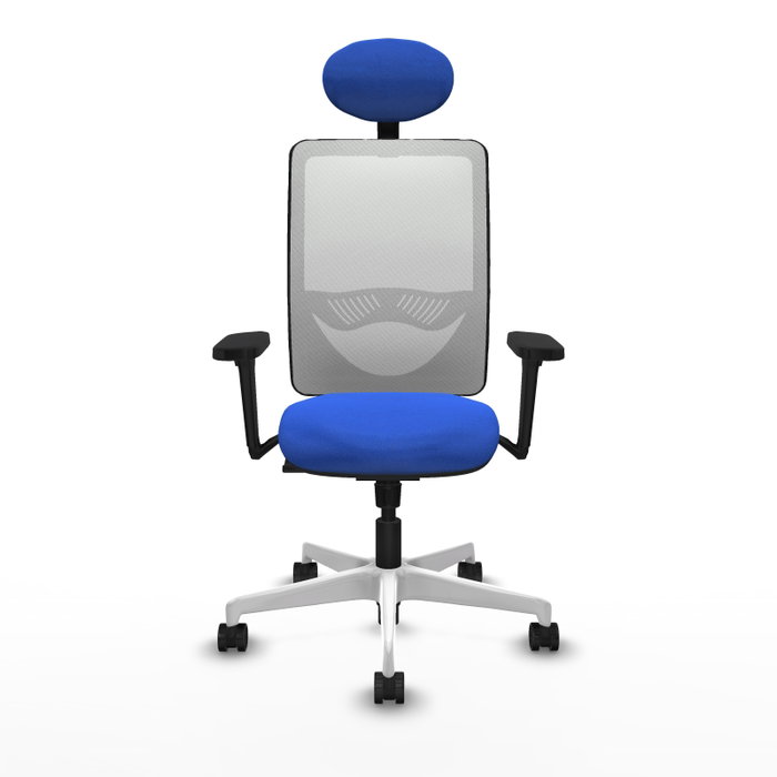 PIQUERAS Y CRESPO Silla de oficina Zulema Azul con Mecanismo Sincro PIQUERAS Y CRESPO Silla de oficina Zulema Azul con Mecanismo Sincro