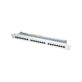Patch Panel Cat.5e Class D 24P STP Gris Claro