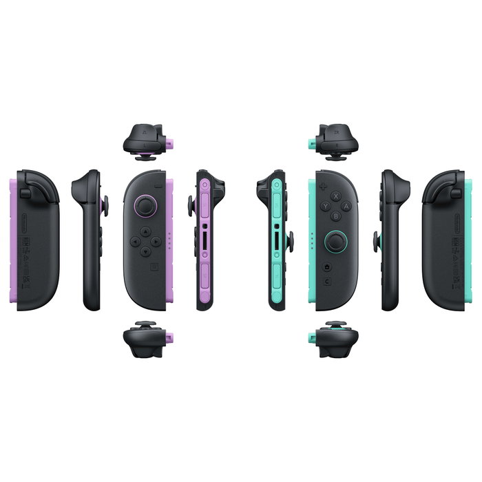 Nintendo Joy-Con 2 Set de 2 Mandos Violeta Claro y Verde Claro