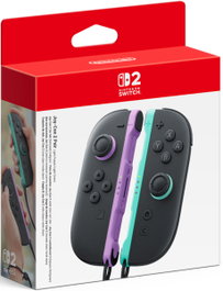 Nintendo Joy-Con 2 Par de Mandos Púrpura y Verde Claro