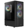 Aerocool Quantum Mesh v3 Black MicroATX/ATX/MiniITX