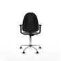 PIQUERAS Y CRESPO Silla de oficina Aýna Gris claro con Base cromada