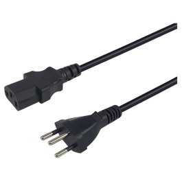 EQUIP Cable de alimentación C13 a T12 negro 5.00m