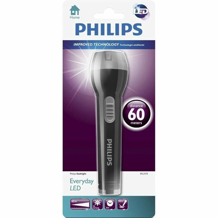 Philips Linterna LED Everyday 22 Lúmenes Negro y Gris