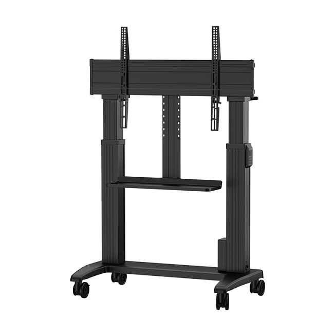 Yealink MB-FS-Lift Base Motorizada para Volante para Piso Negro, Soporte VESA 400x400 a 1000x600 mm, Capacidad 87 kg