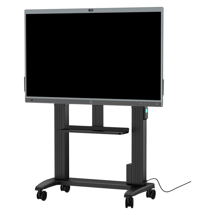 Yealink MB-FS-Lift Base Motorizada para Volante para Piso Negro, Soporte VESA 400x400 a 1000x600 mm, Capacidad 87 kg