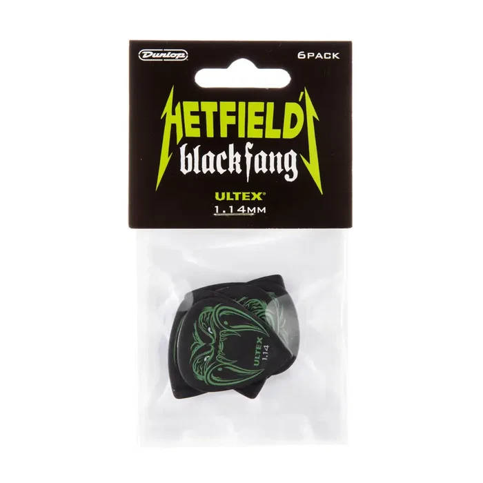 Dunlop Hetfield's Black Fang 1,14 mm (pack de 6) Dunlop Hetfield's Black Fang 1,14 mm (pack de 6)