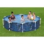 Bestway Piscina Tubular Elevada 305x66 cm Azul