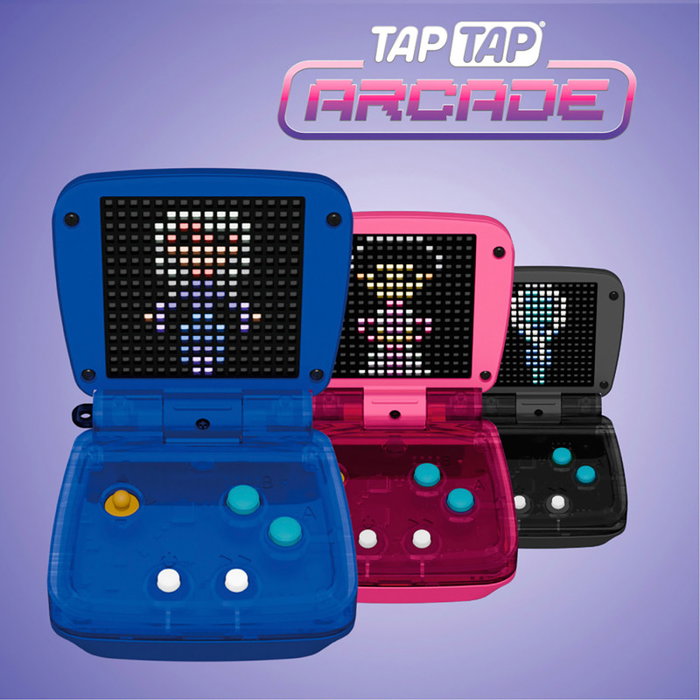 Bandai Tap Tap Arcade 1 Juguete Electrónico Retro con 10 Juegos para Niños, Desarrolla Memoria y Concentración