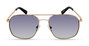Kenneth Cole KC2970-5631W Gafas de sol con cristal azul y detalles dorados