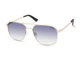 Kenneth Cole KC2970-5631W Gafas de sol con cristal azul y detalles dorados